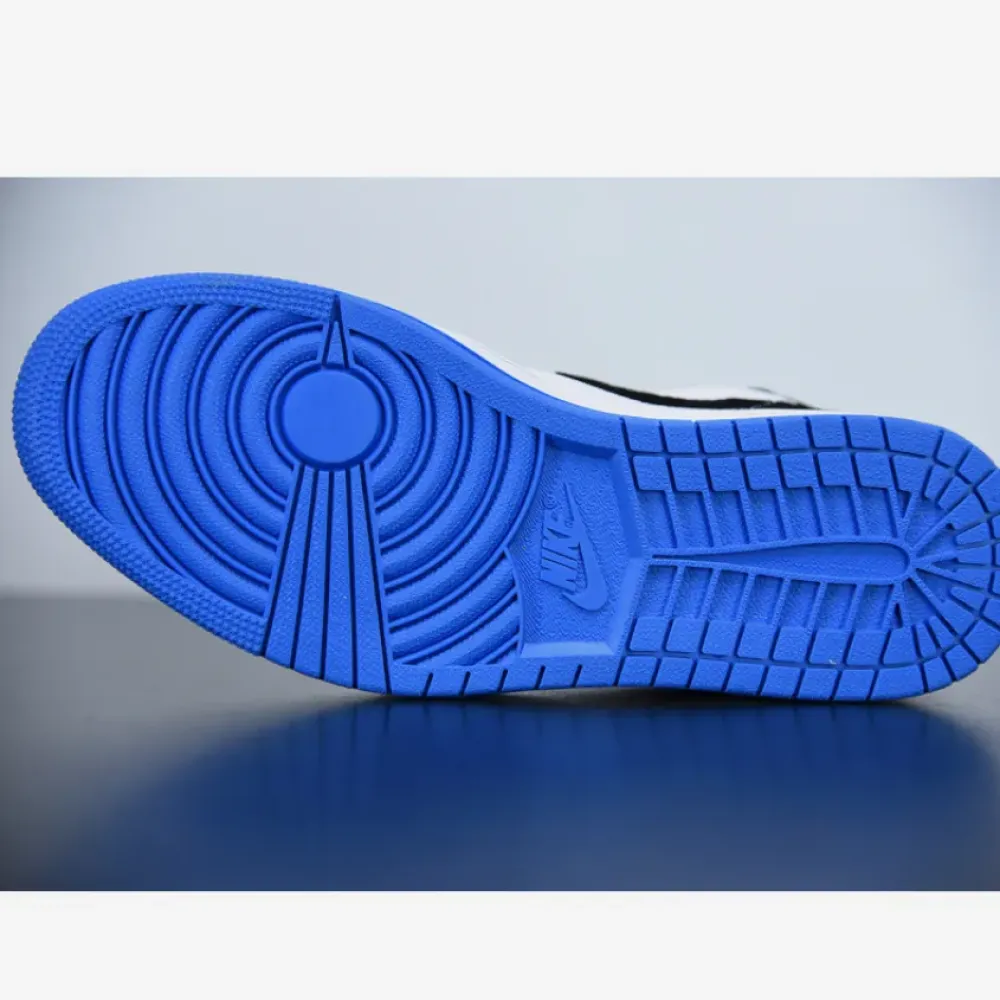 Air Jordan 1 Mid Royal Black White  BQ6472-102