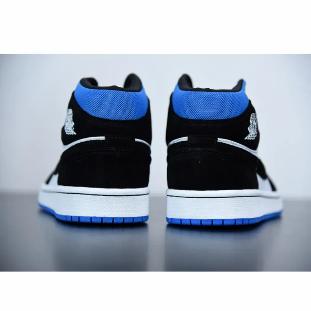Air Jordan 1 Mid Royal Black White  BQ6472-102