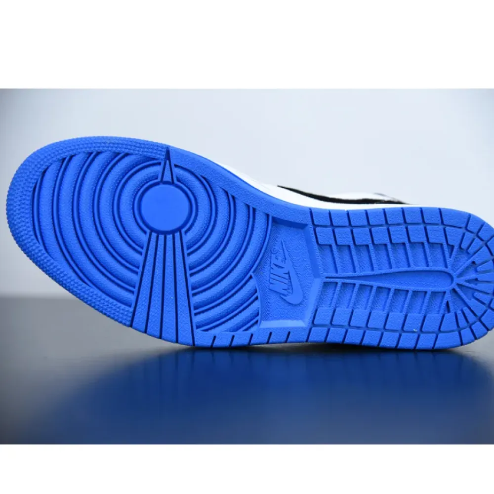 Air Jordan 1 Mid Royal Black White  BQ6472-102