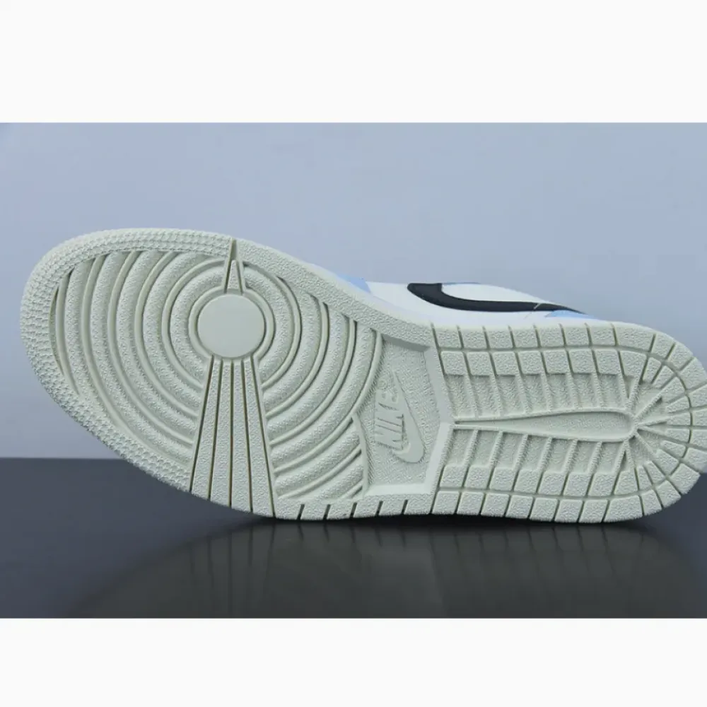 Air Jordan 1 Low Ice Blue Black  554723-401