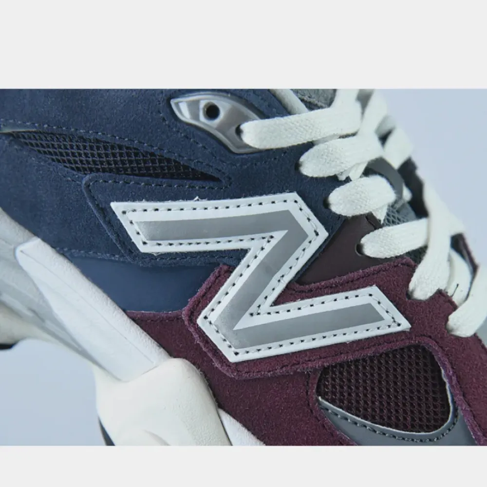 New Balance 9060 Navy/Burgundy-Silver U9060GBN