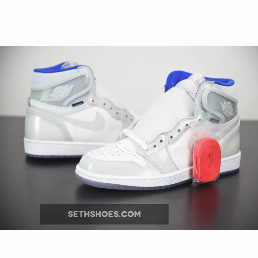 Air Jordan 1 High Zoom White/Racer Blue-White  CK6637-104