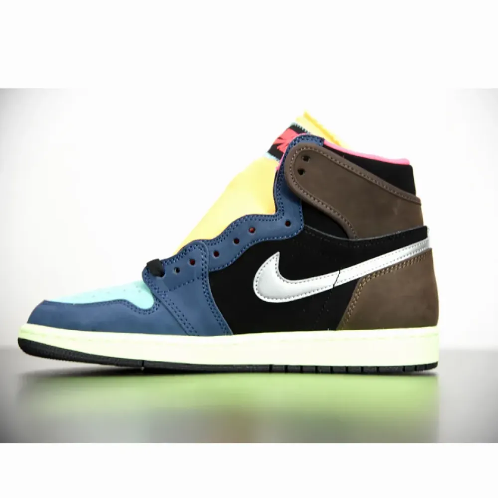 Air Jordan 1 High OG “Bio Hack” Baroque Brown/Black-Laser Orange-Racer Pink 555088-201