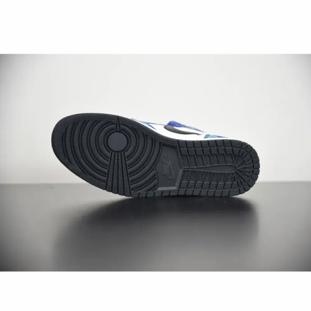 Air Jordan 1 High OG “Tie-Dye” White/Black-Aurora Green  CD0461-100