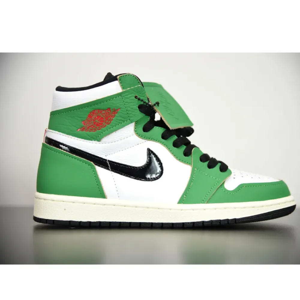 Air Jordan 1 High OG Lucky Green/White-Sail-Black DB4612-300