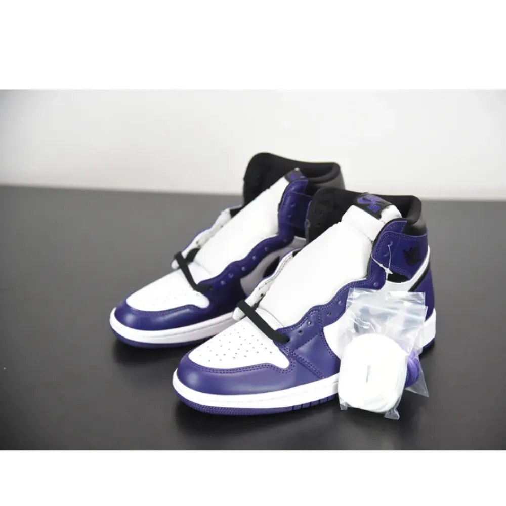 Air Jordan 1 High OG Court Purple/White-Black 555088-500