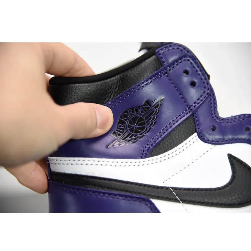Air Jordan 1 High OG Court Purple/White-Black 555088-500