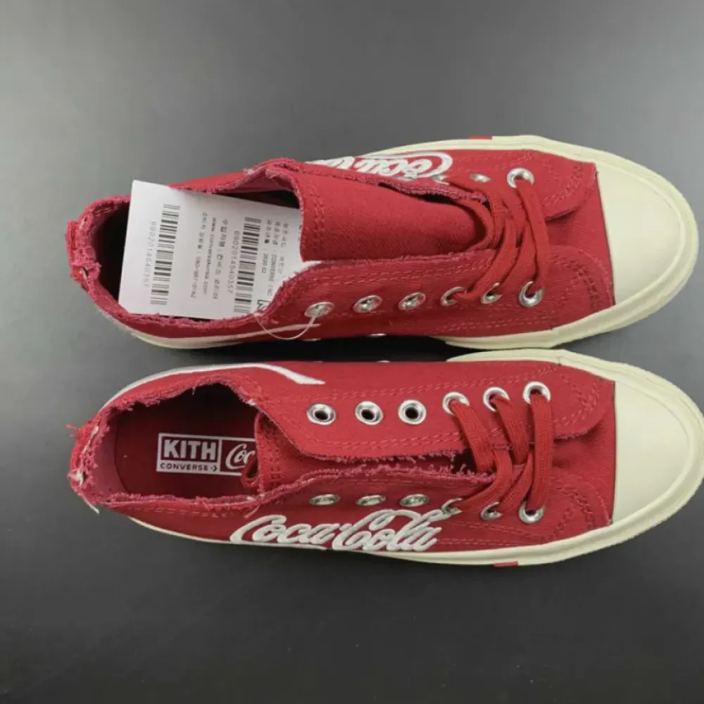 Kith x Coca Cola x Chuck 70 Low Red/White  169838C