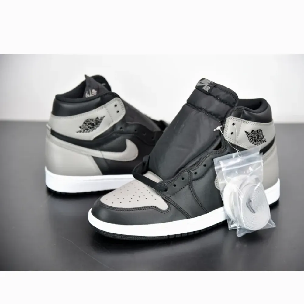 Air Jordan 1 Retro High OG “Shadow” Black/Medium Grey-White 555088-013