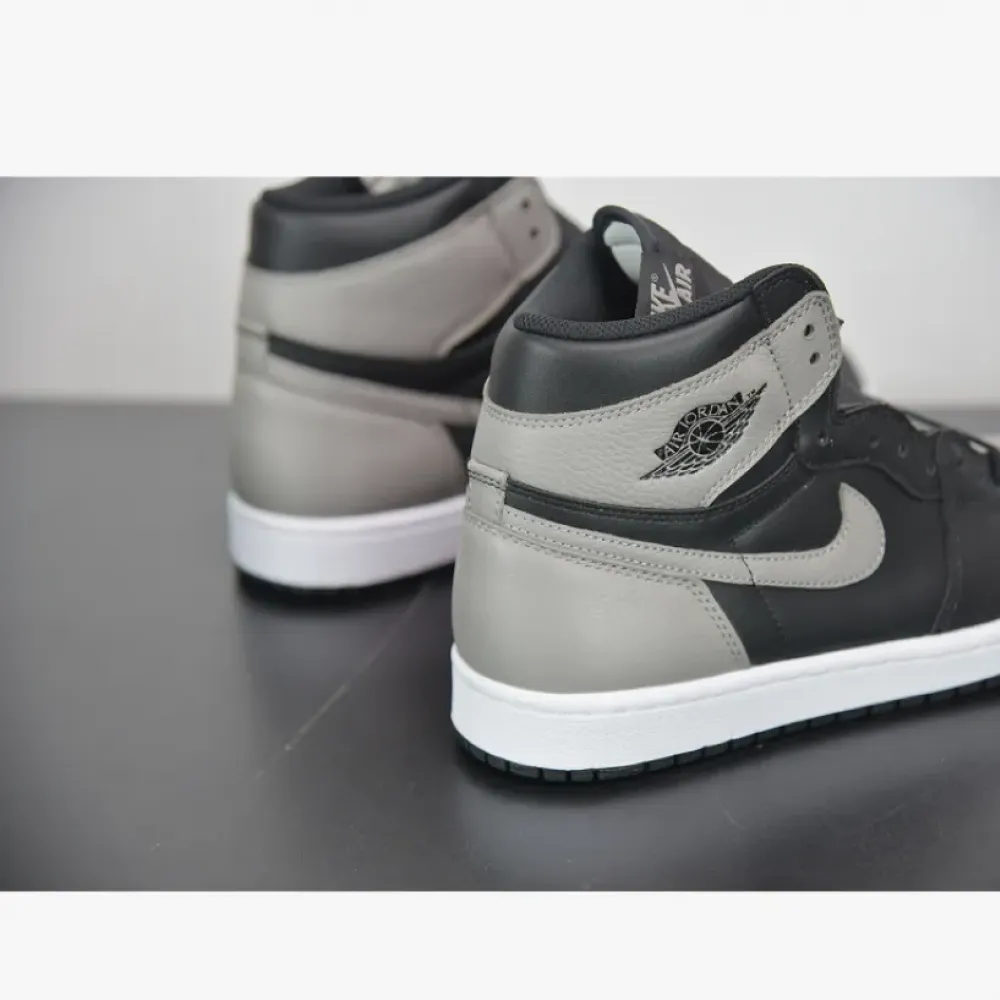 Air Jordan 1 Retro High OG “Shadow” Black/Medium Grey-White 555088-013