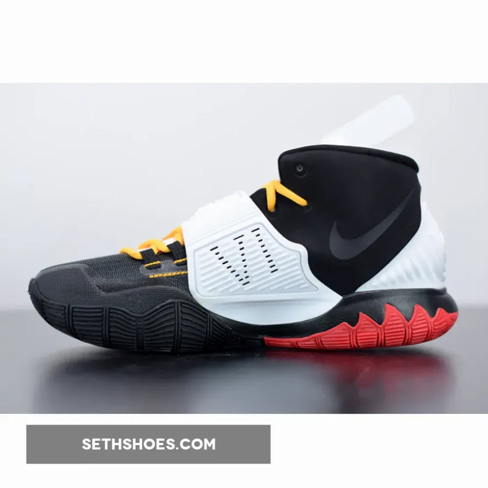 Nike Kyrie 6 “Bruce Lee” Black White Yellow CJ1290-001