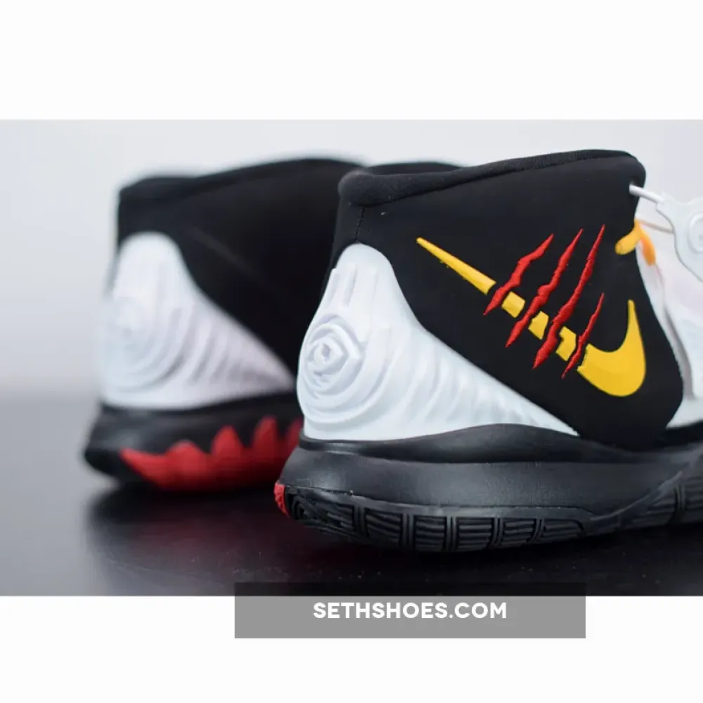 Nike Kyrie 6 “Bruce Lee” Black White Yellow CJ1290-001
