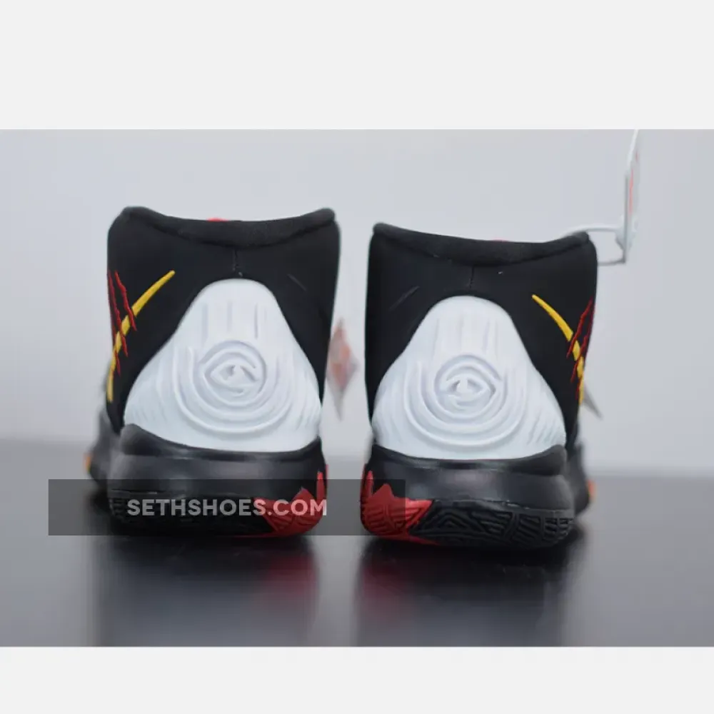 Nike Kyrie 6 “Bruce Lee” Black White Yellow CJ1290-001