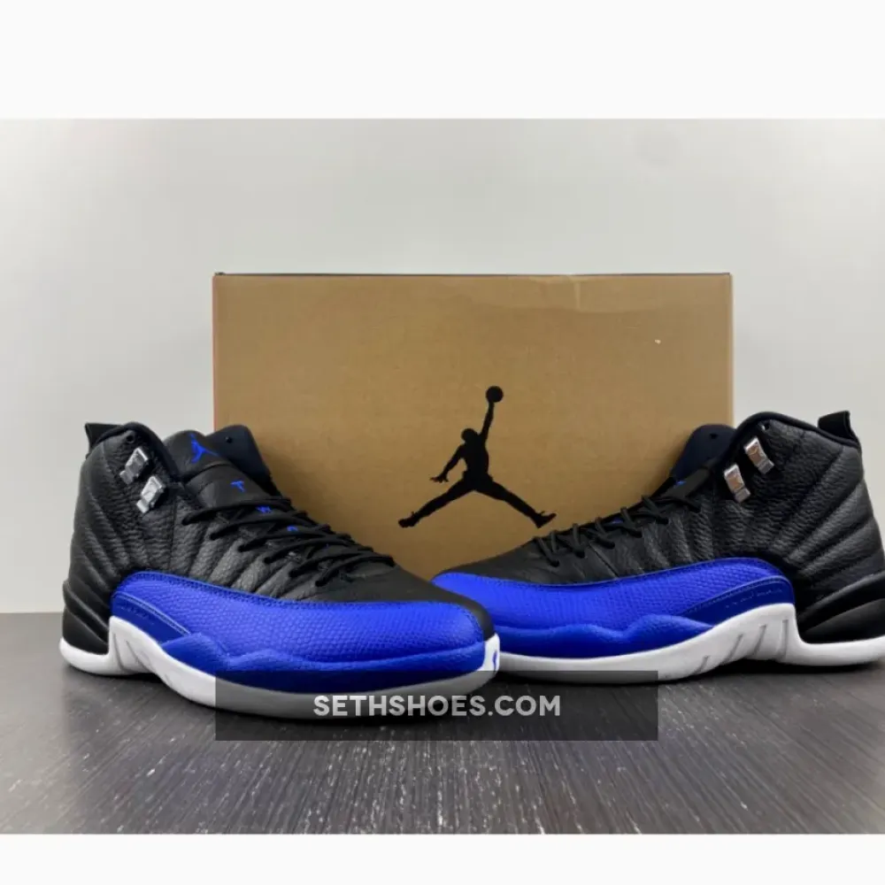 Air Jordan 12 Hyper Royal/Black-Metallic Silver-White  AO6068-004