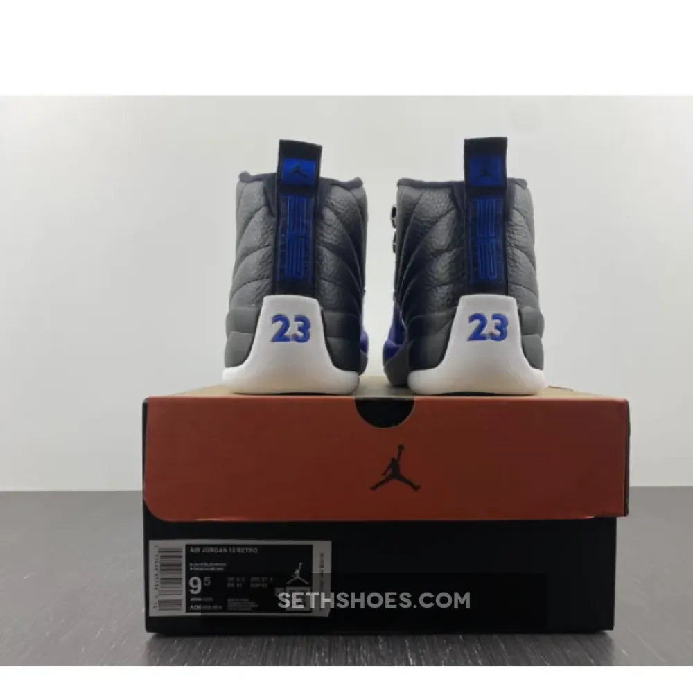 Air Jordan 12 Hyper Royal/Black-Metallic Silver-White  AO6068-004