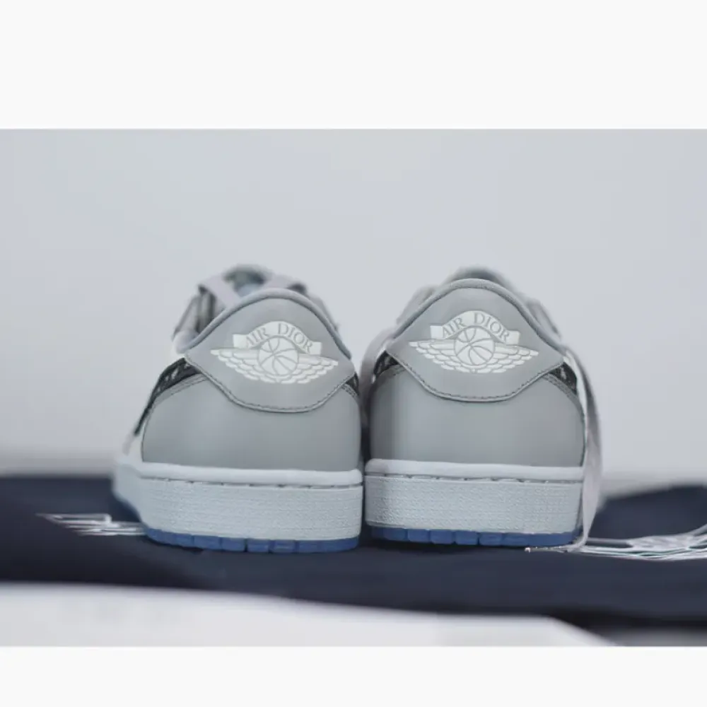 Dior x Air Jordan 1 Low Wolf Grey/Sail-Photon Dust-White CN8608-002