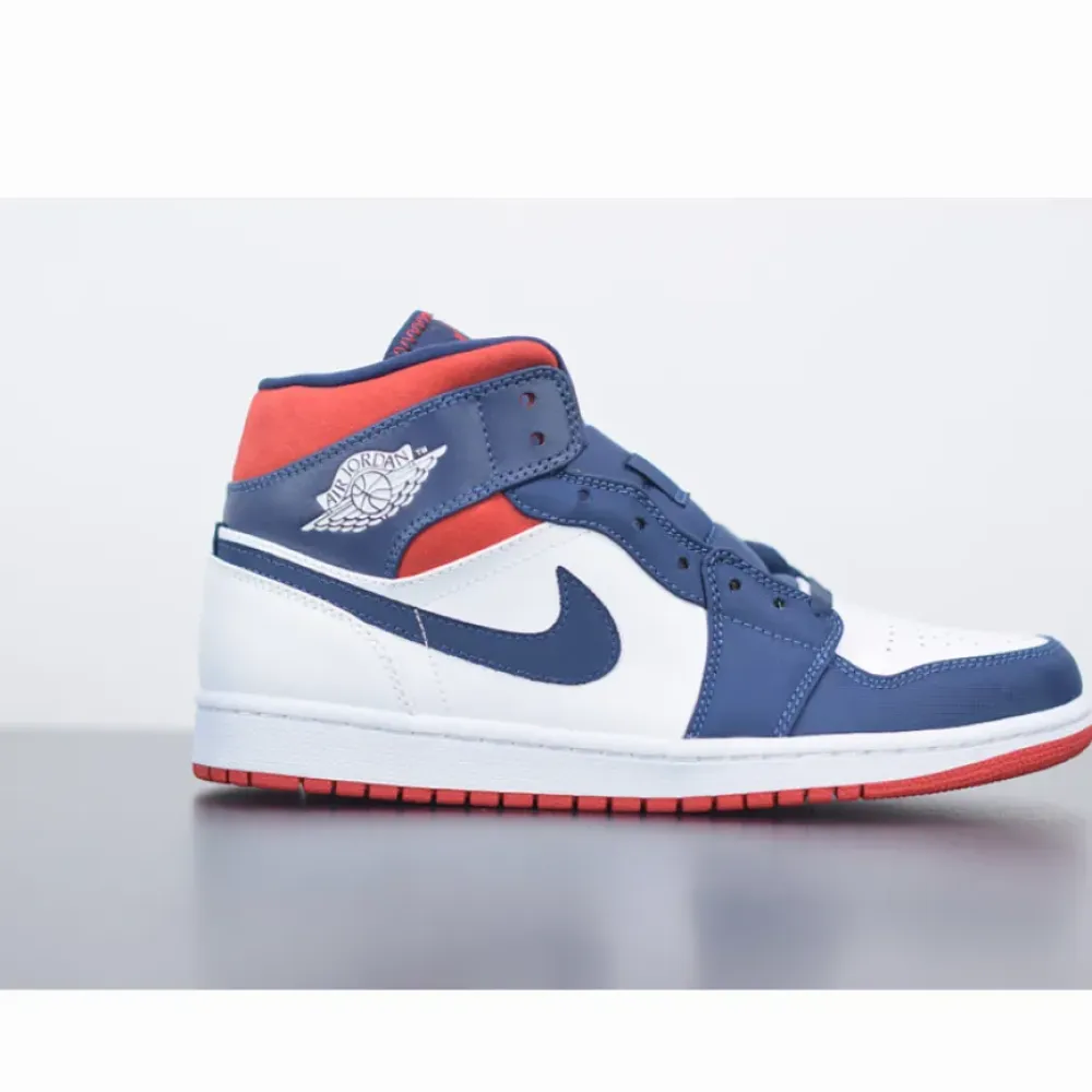 Air Jordan 1 Mid SE “USA” White/University Red 852542-104