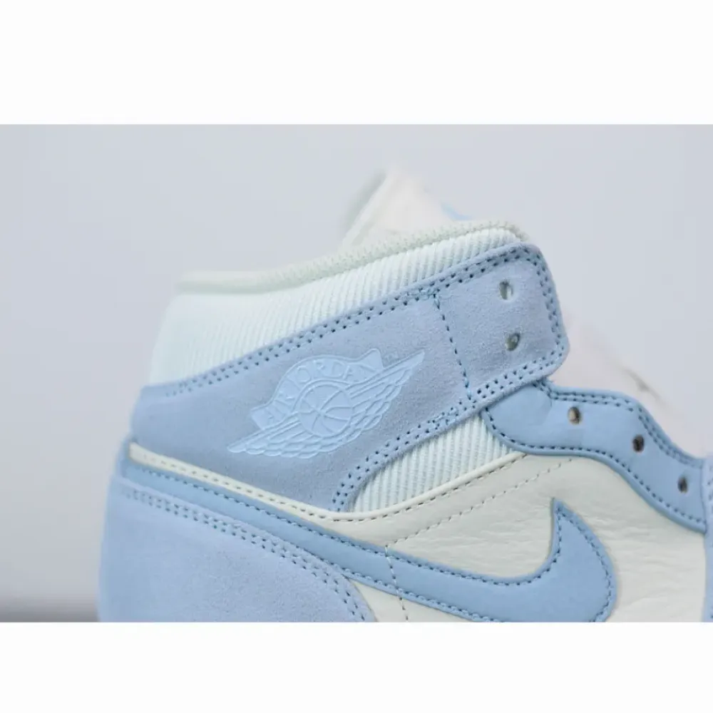 Air Jordan 1 Mid SE Light Blue White  DA4666-100