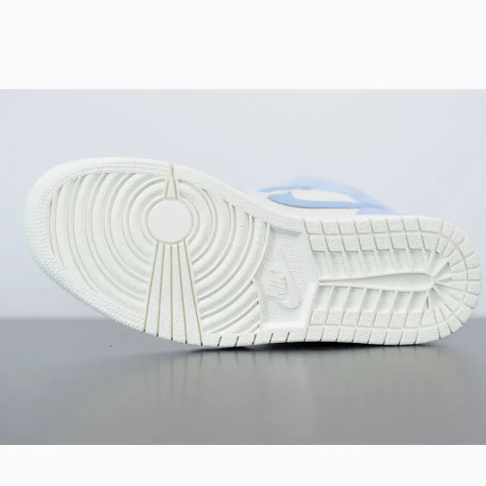 Air Jordan 1 Mid SE Light Blue White  DA4666-100