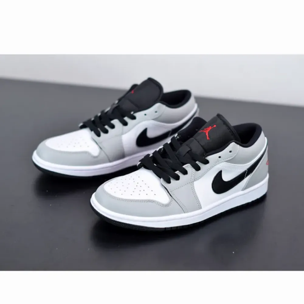 Air Jordan 1 Low Light Smoke Grey 553558-030 553560-030
