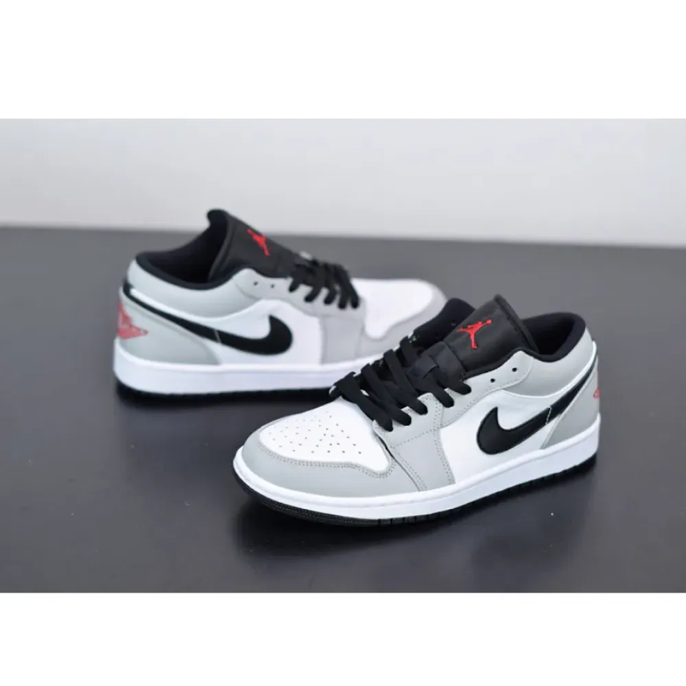 Air Jordan 1 Low Light Smoke Grey 553558-030 553560-030