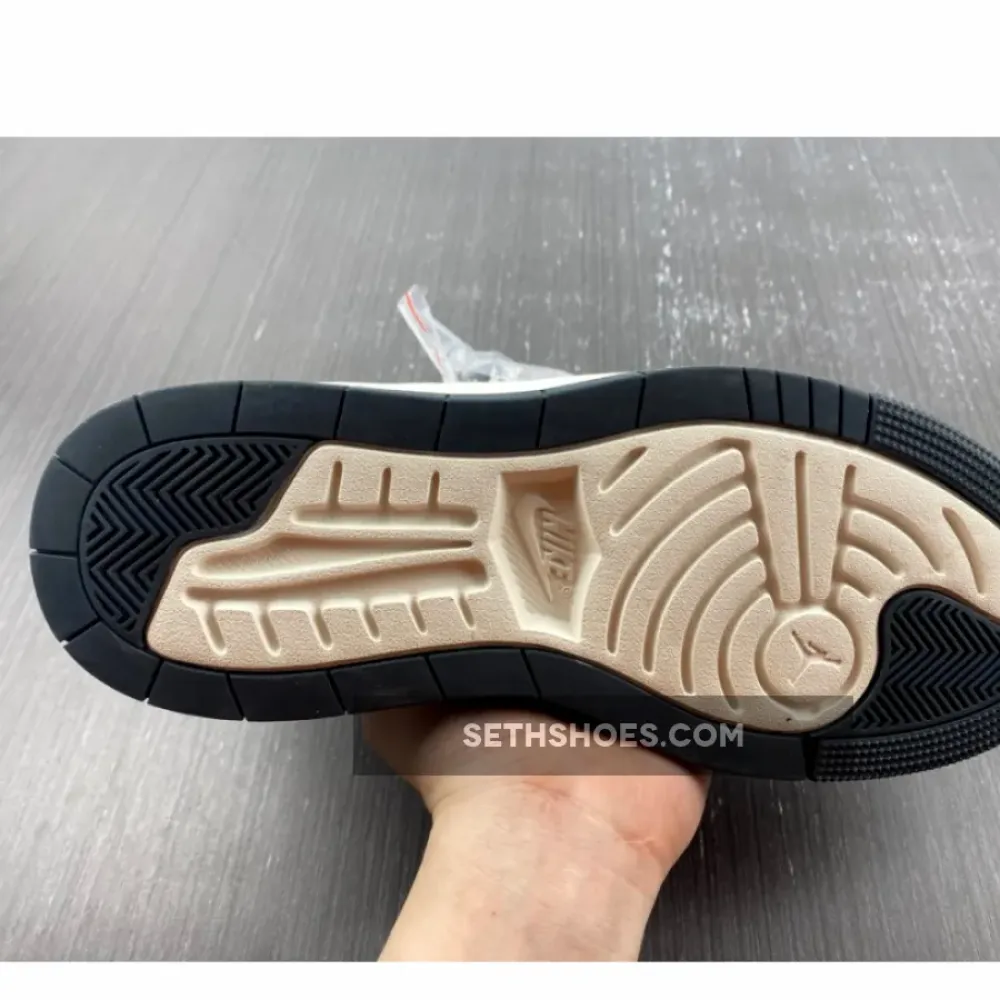 Air Jordan 1 Elevate Low SE Black/Grey-Gold  DV1494-001