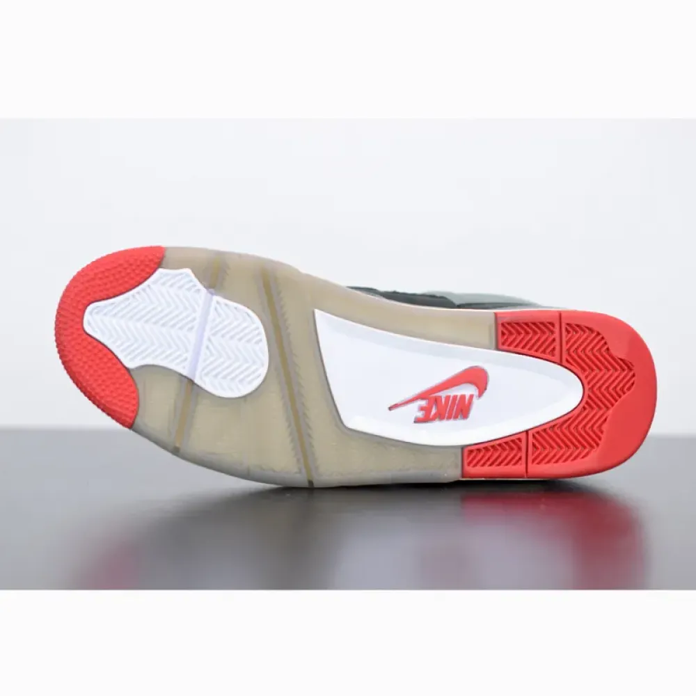 Off-White x Air Jordan 4 Bred