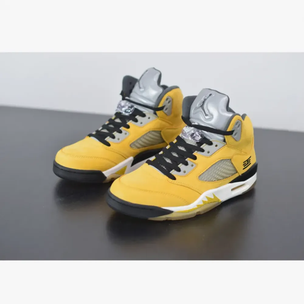 Air Jordan 5 “Tokyo 23” Varsity Maize/Anthracite-Wolf Grey-Black 454783-701