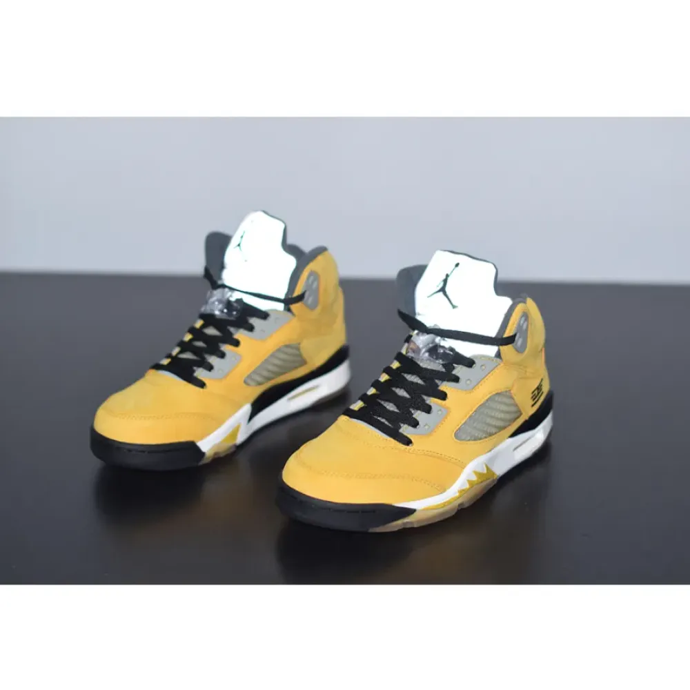 Air Jordan 5 “Tokyo 23” Varsity Maize/Anthracite-Wolf Grey-Black 454783-701