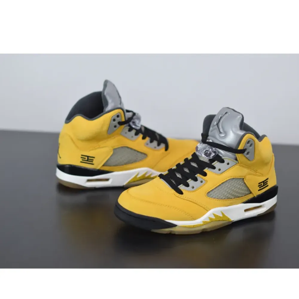 Air Jordan 5 “Tokyo 23” Varsity Maize/Anthracite-Wolf Grey-Black 454783-701