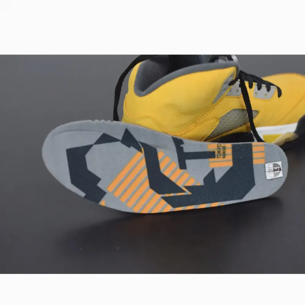 Air Jordan 5 “Tokyo 23” Varsity Maize/Anthracite-Wolf Grey-Black 454783-701