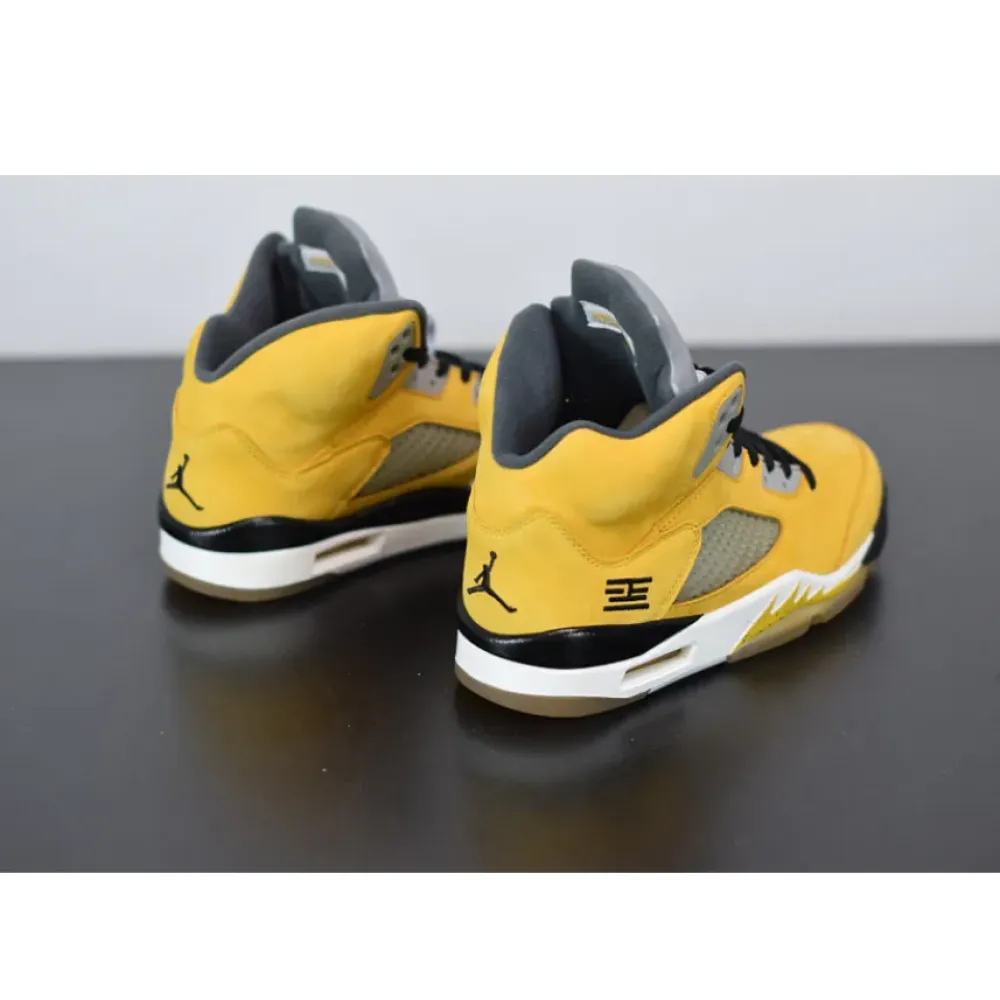 Air Jordan 5 “Tokyo 23” Varsity Maize/Anthracite-Wolf Grey-Black 454783-701