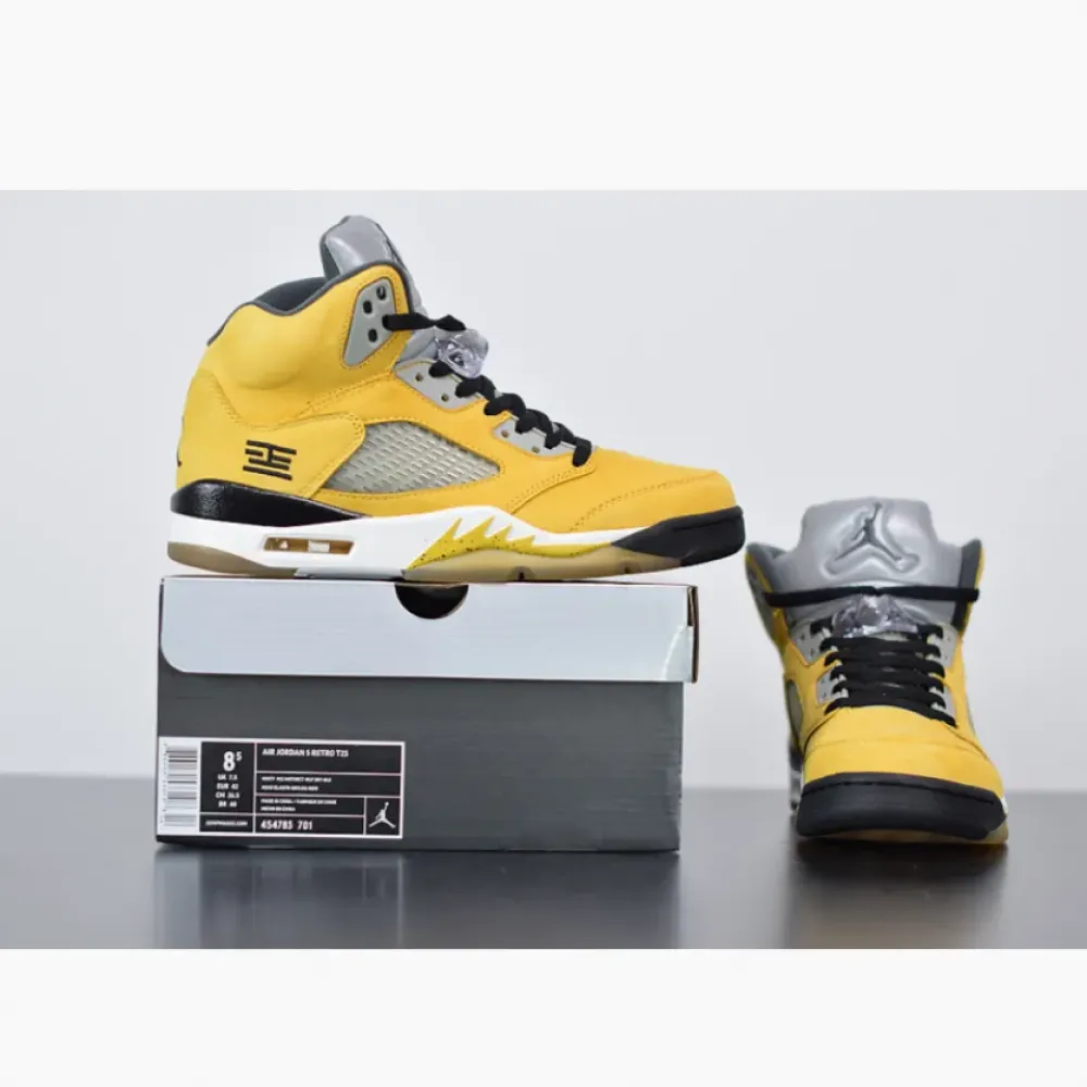 Air Jordan 5 “Tokyo 23” Varsity Maize/Anthracite-Wolf Grey-Black 454783-701