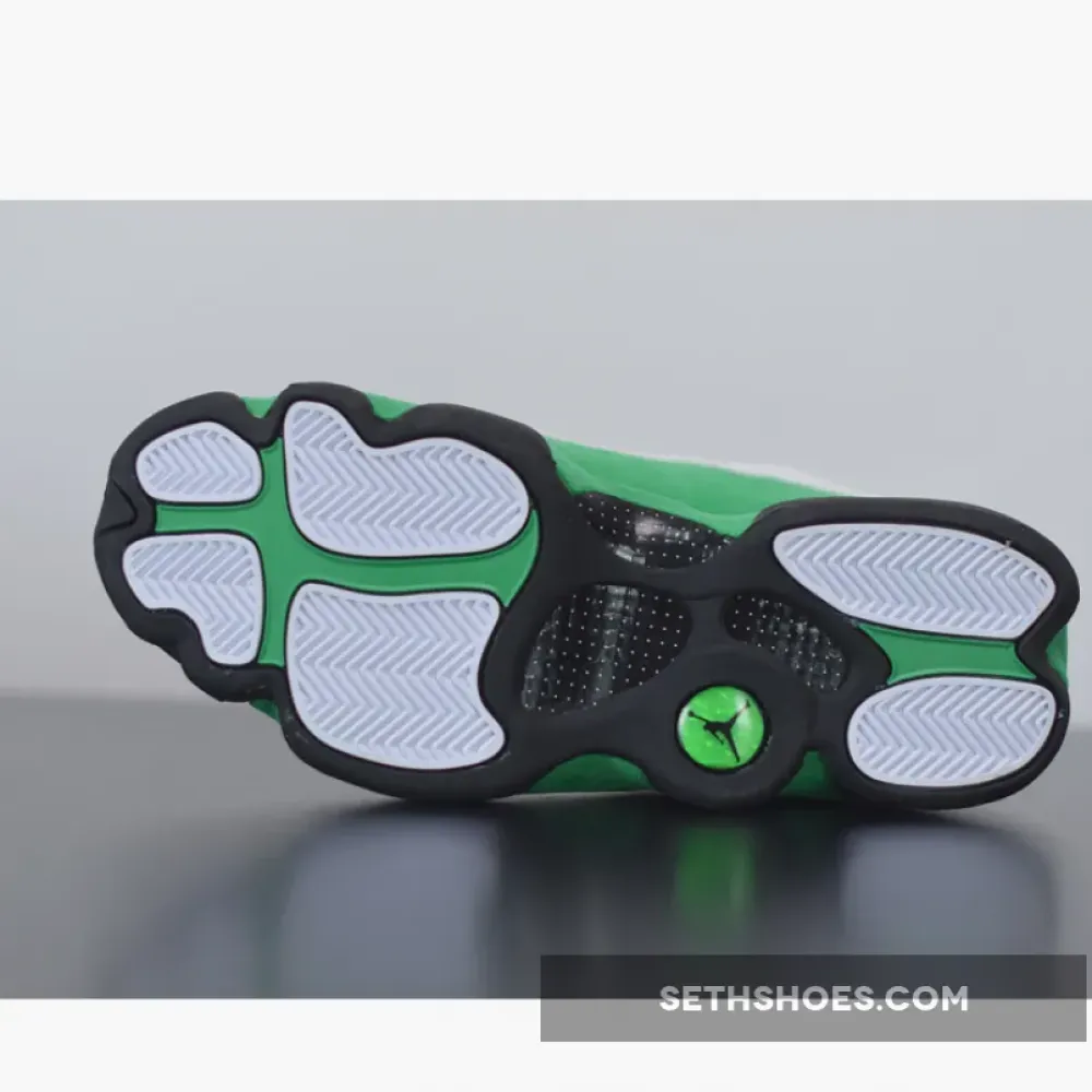 Air Jordan 13 White/Black-Lucky Green  DB6537-113