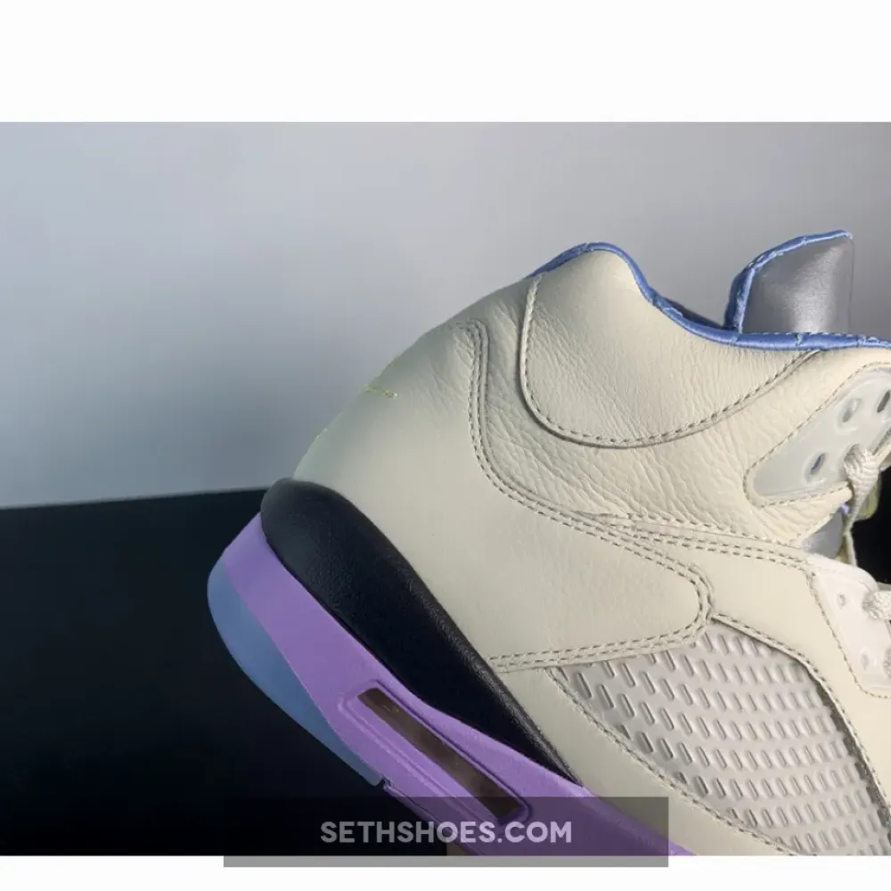 DJ Khaled x Air Jordan 5 We The Best Sail/Washed Yellow-Violet Star DV4982-175