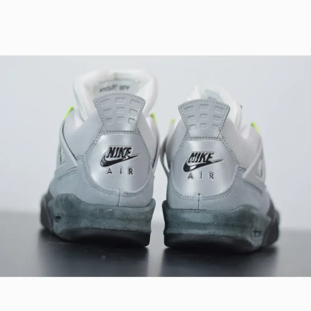 Air Jordan 4 SE “Neon Air Max 95” Cool Grey/Volt-Wolf Grey-Black CT5342-007