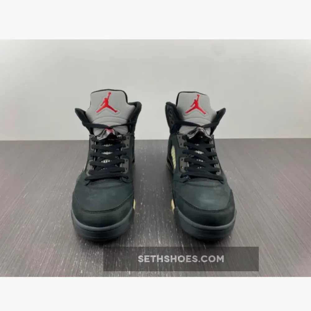 Air Jordan 5 Gore-Tex Off-Noir/Fire Red-Black-Muslin  DR0092-001