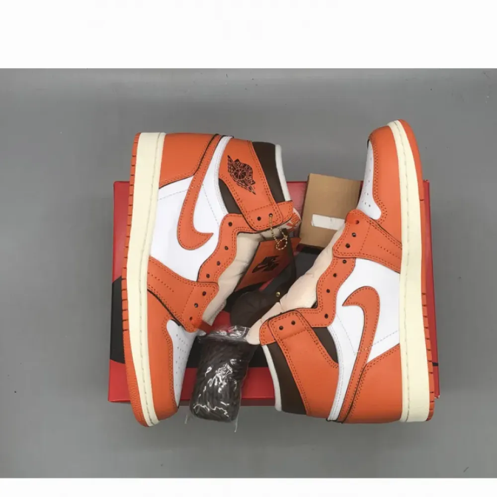 Air Jordan 1 High OG White/Starfish-Cacao Wow-Sail  DO9369-101