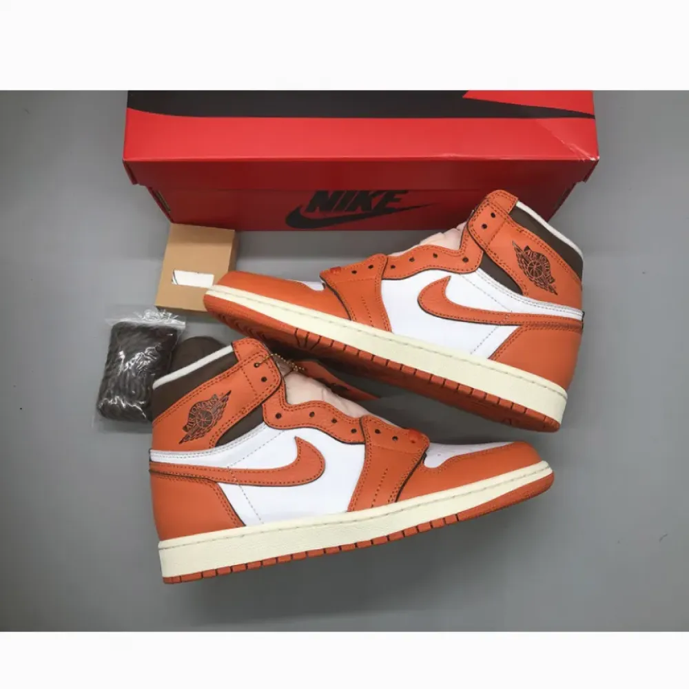 Air Jordan 1 High OG White/Starfish-Cacao Wow-Sail  DO9369-101