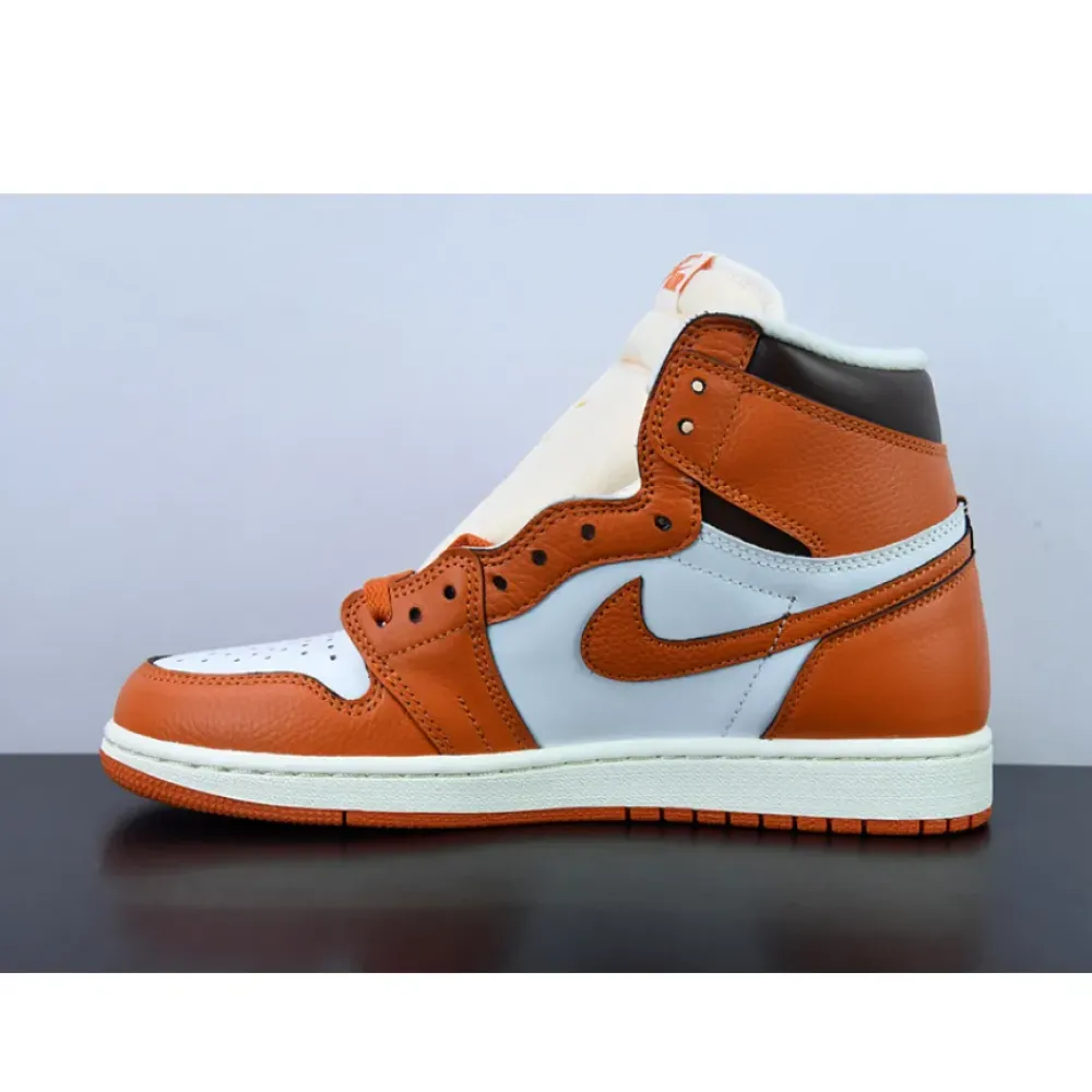 Air Jordan 1 High OG White/Starfish-Cacao Wow-Sail  DO9369-101