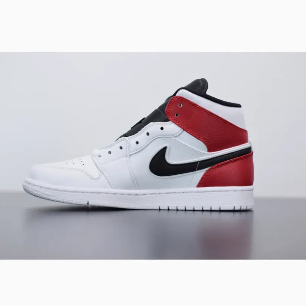 Air Jordan 1 Mid “Chicago” White Red Black 554724-116