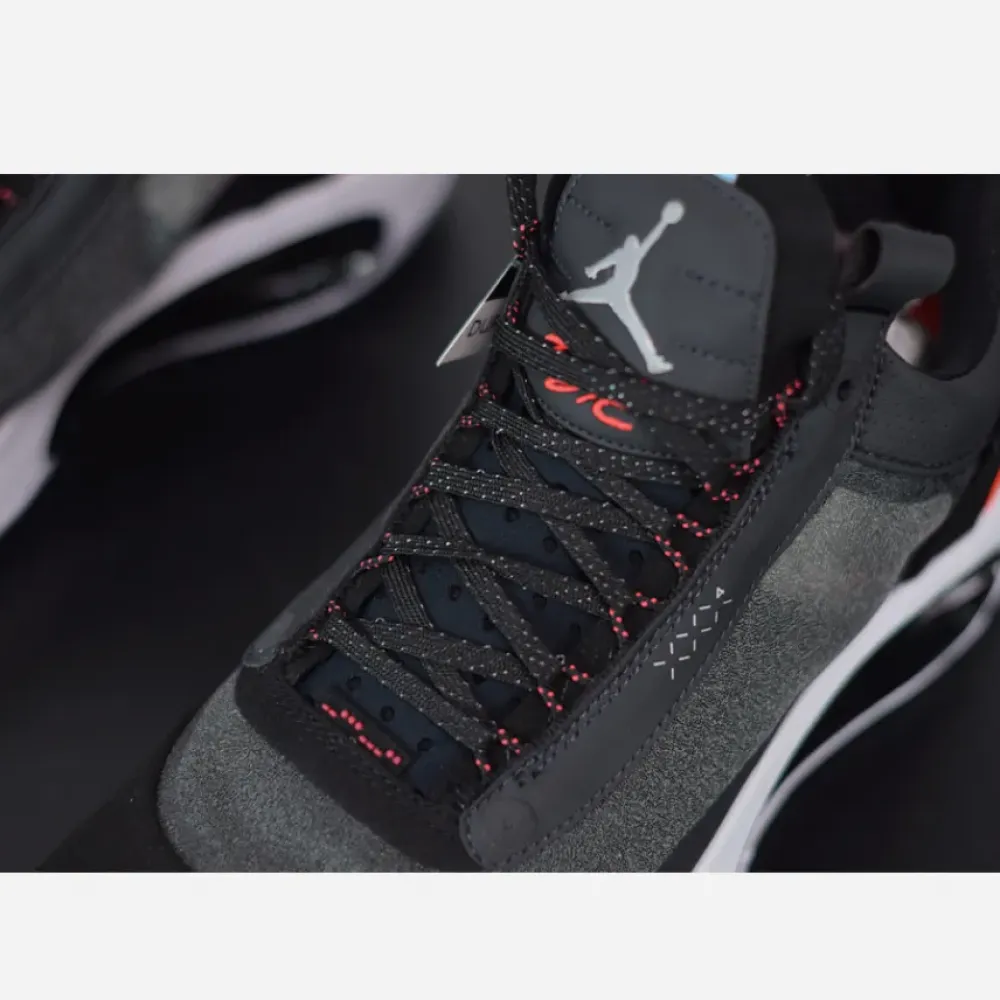 Air Jordan 34 Low Heritage Black Red  CU3475-001