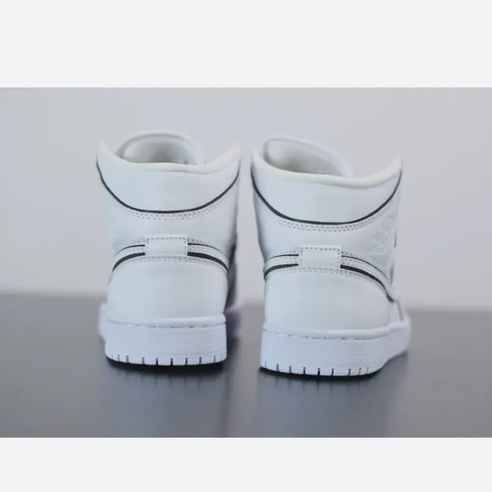 Air Jordan 1 Mid SE Iridescent White  CK6587-100