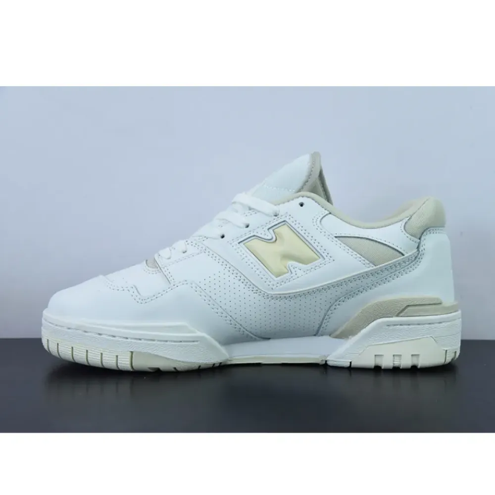 New Balance 550 White/Silver Birch BBW550WS