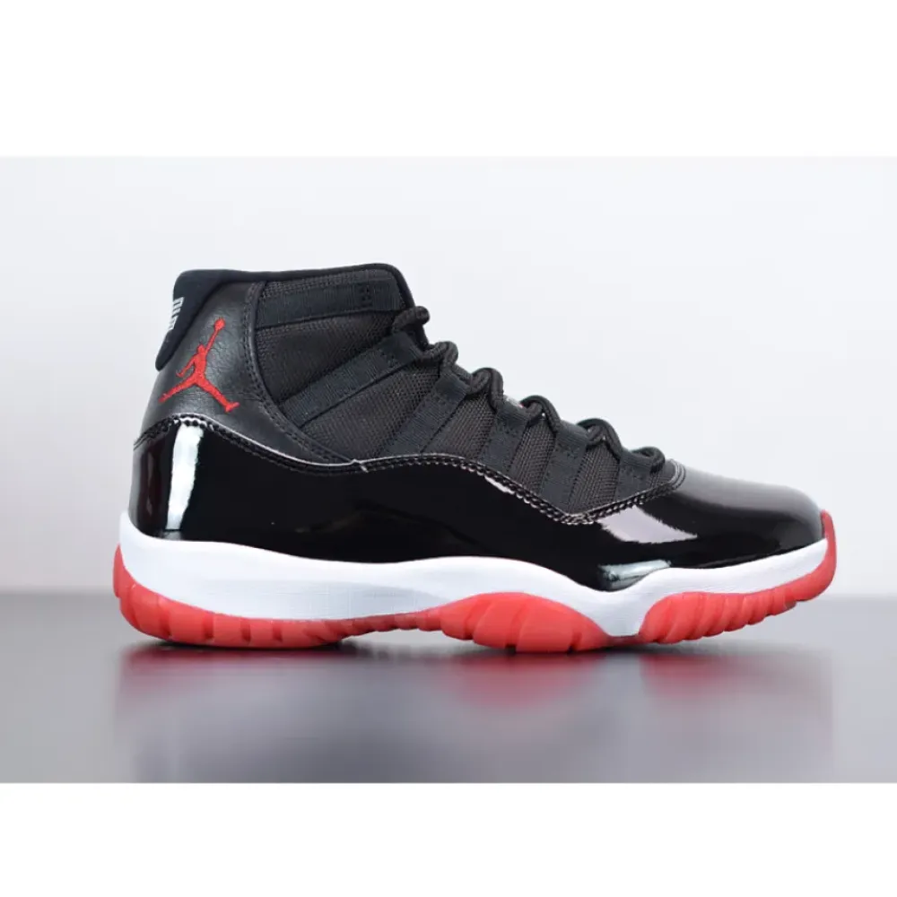 Air Jordan 11 “Bred” Black/True Red-White 378037-061
