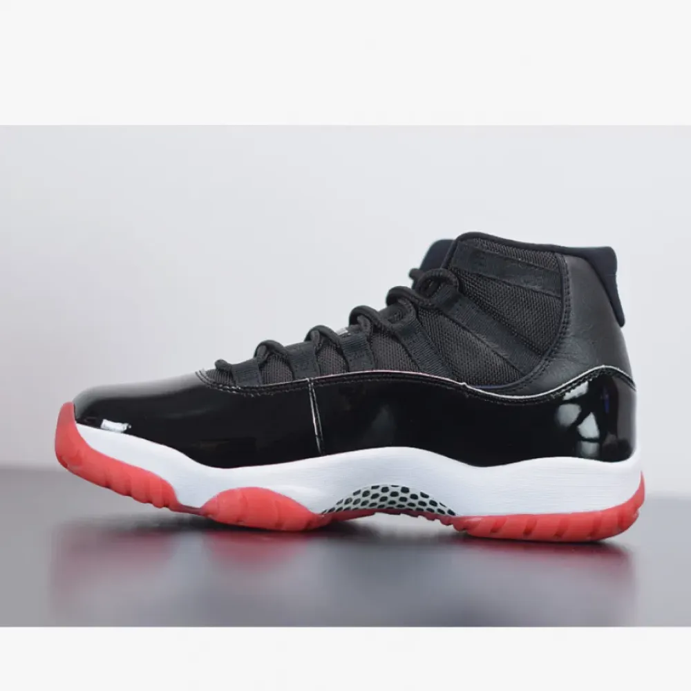 Air Jordan 11 “Bred” Black/True Red-White 378037-061