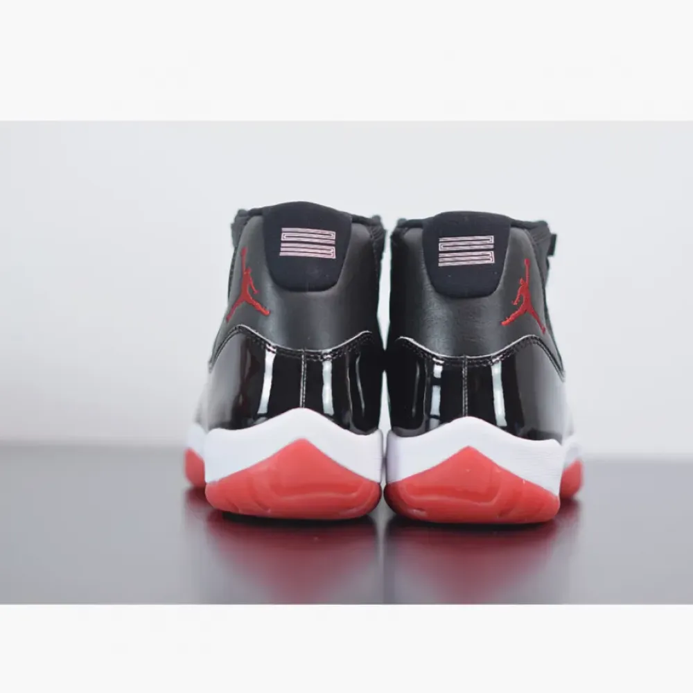 Air Jordan 11 “Bred” Black/True Red-White 378037-061