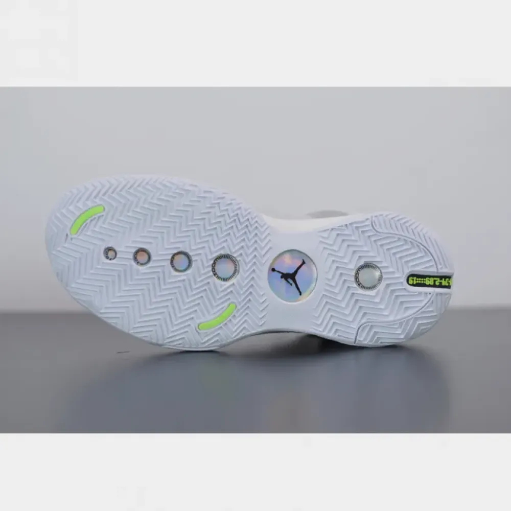 Air Jordan 34 Low “Pure Money” White/Metallic Silver-Pure Platinum CU3473-100