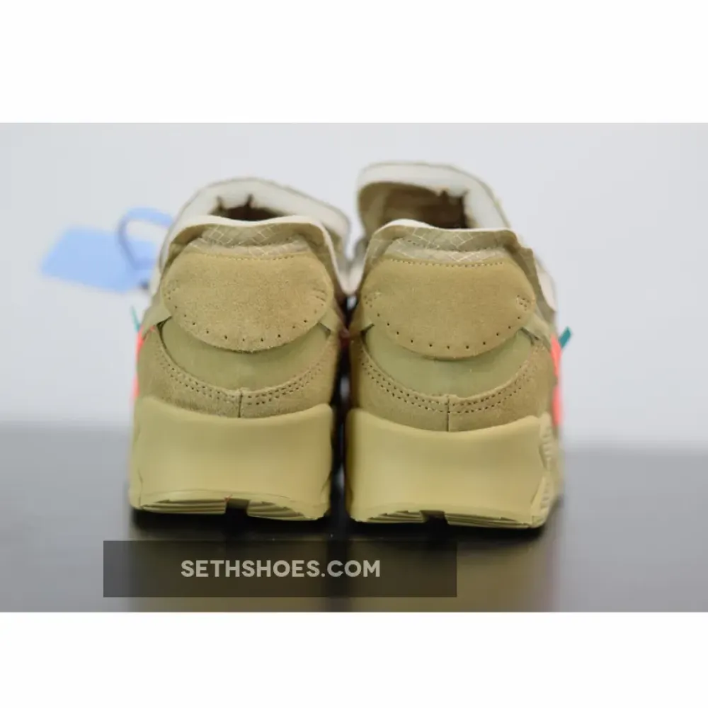 Off-White x Nike Air Max 90 “Desert Ore”  AA7293-200