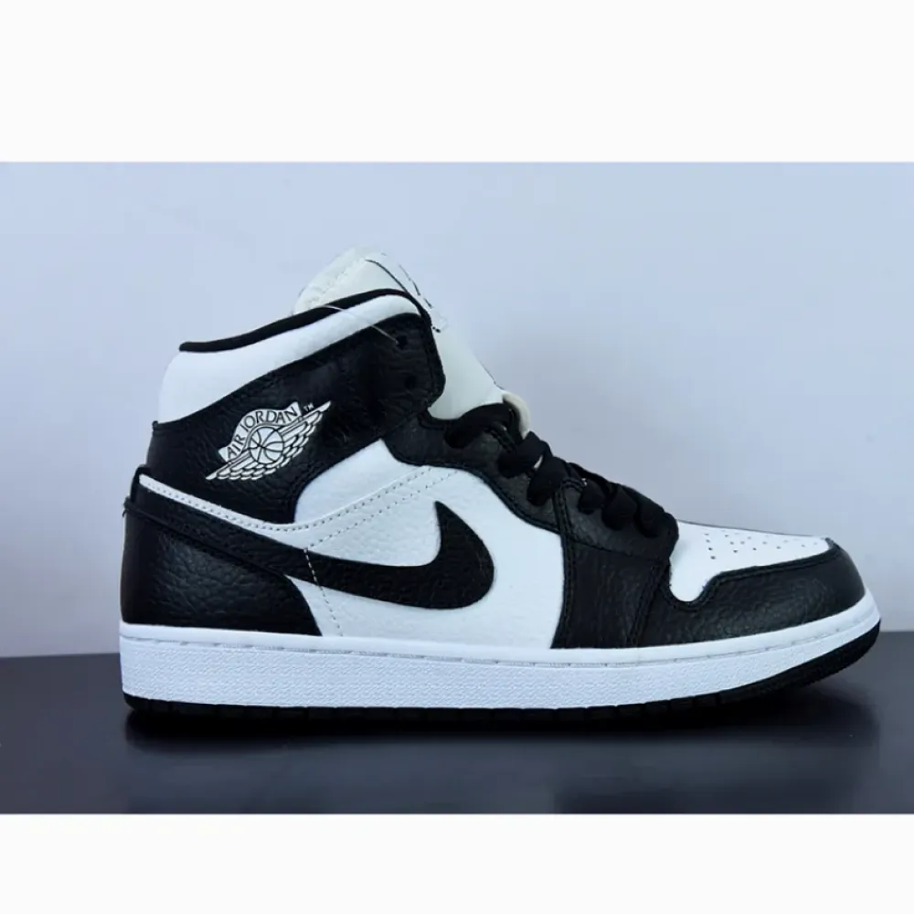 Air Jordan 1 Mid “Split” White/Black  DR0501-101